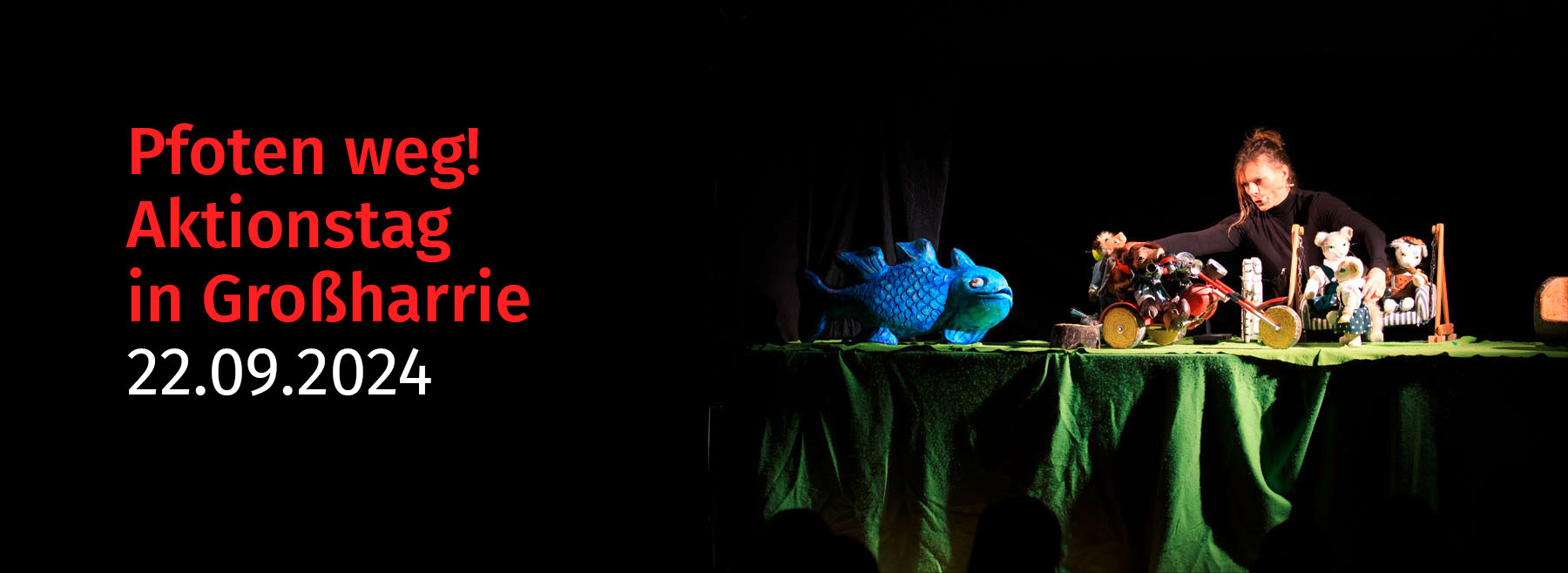 Pfoten weg! Aktionstag in Großharrie – 22.09.24